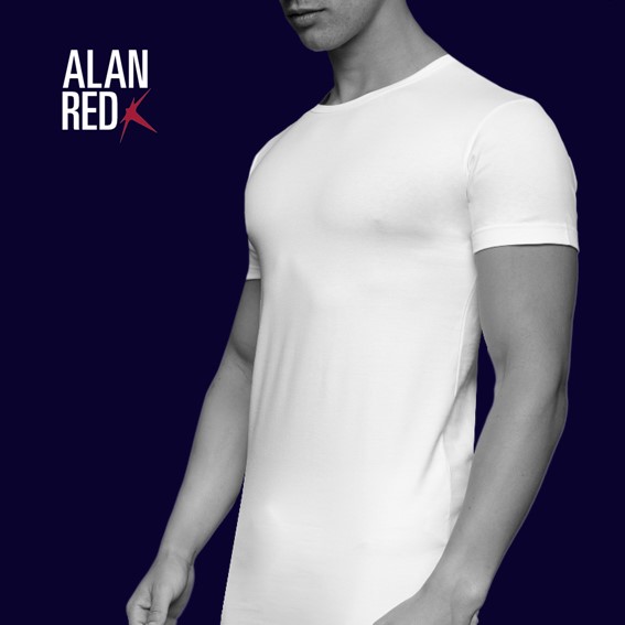 Ster Klassiek Afsnijden Alan Red R-Neck Stretch 2 Pack | 6680 Ottawa - De Man Mode & Jeans