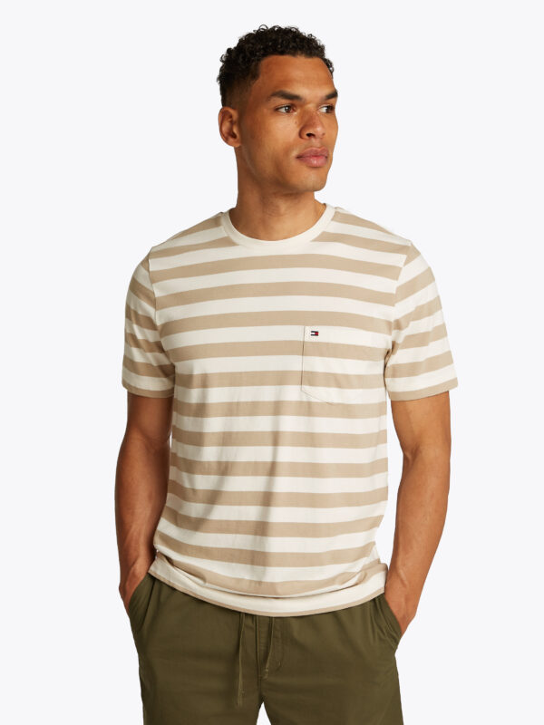 Tommy Hilfiger Solid Pocket Tee | MW0MW37283-0FA